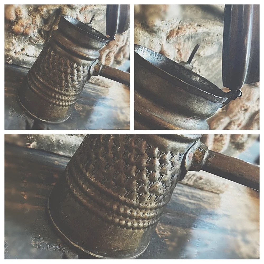 Middle Eastern Turkish Brass Coffee Pot